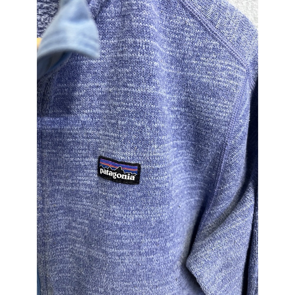 Patagonia Better Sweater Full Zip Fleece Jacket Blue Heathered 25542 Womens L - Picture 3 of 8